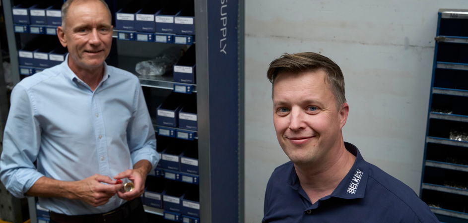 Belki Teknik sparer både tid og penge med Intelligent Lagerløsning