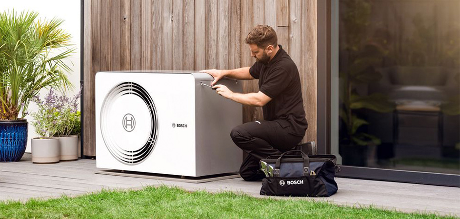 Bosch lancerer banebrydende varmepumpe i Danmark