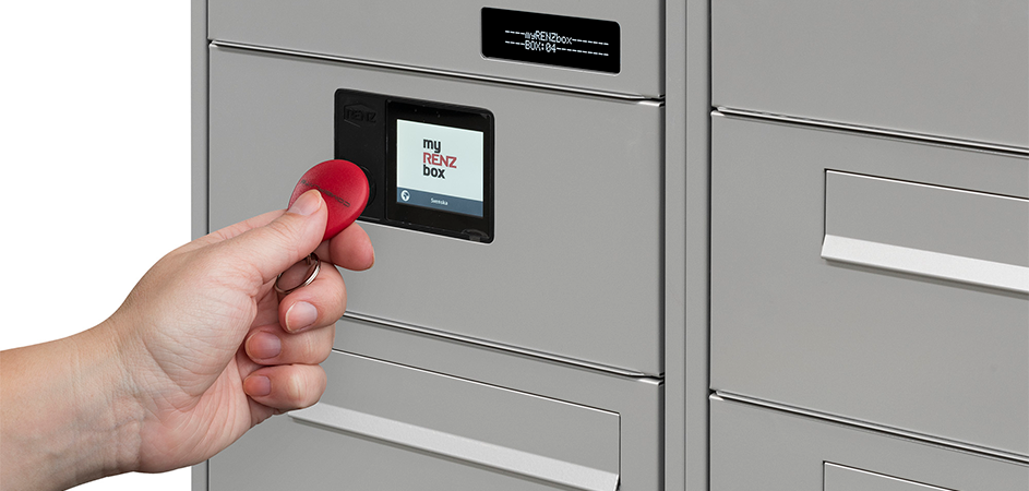 Smart kombineret brev- og pakkeanlæg fra Renz