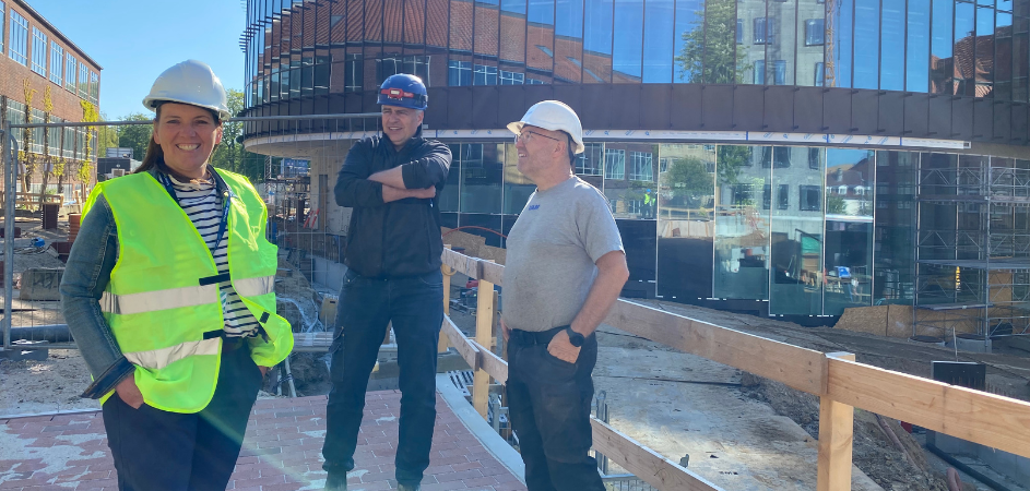 VAM lægger kloak i Aarhus Universitetsby