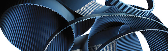 Kilometervis af PU-remme fra Gates