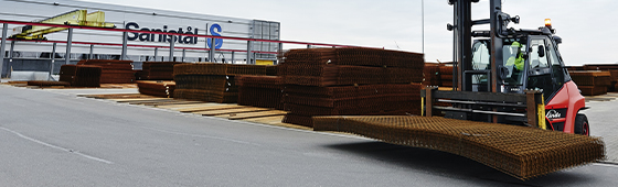 Armeringsgruppen hitter hos kunderne