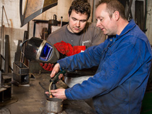 Svejsning gav endnu tættere samarbejde