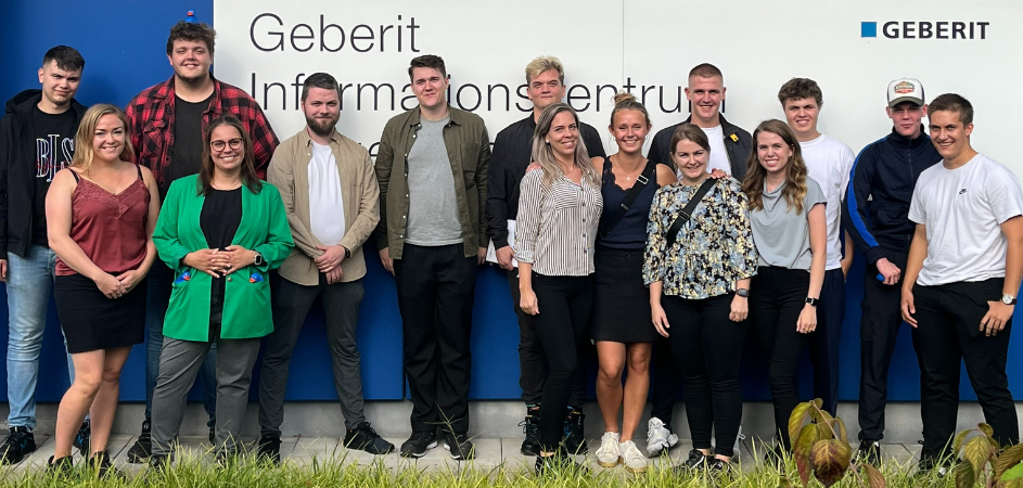 Ahlsell-elever på spændende studietur til Tyskland