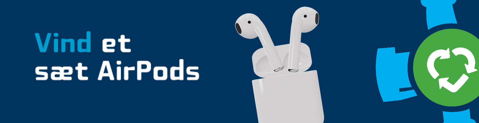 Grundfos Take Back: Vind et sæt Apple AirPods