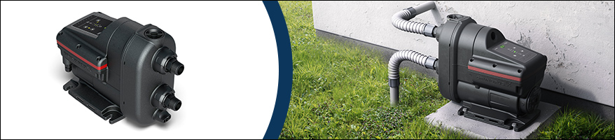 Trykforøgerpumpe sikrer både stabilt vandtryk og den rette temperatur