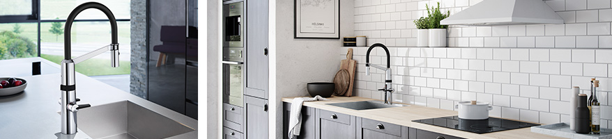 Undgå bakterier med ny hybrid-vandhane