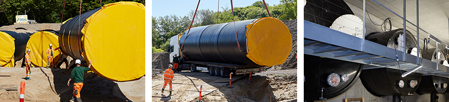 Stærkt samarbejde om drikkevandstanke i XL-plastrør