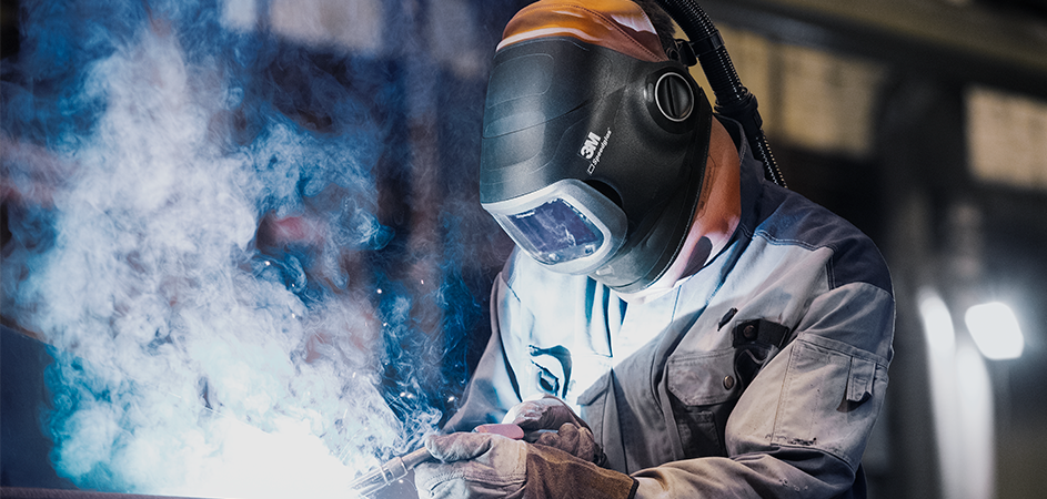 Svejseskærme fra 3M sikrer svejseren mere naturlige farver og bedre optik