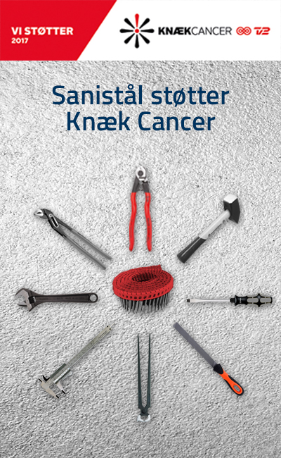 Vi støtter Knæk Cancer