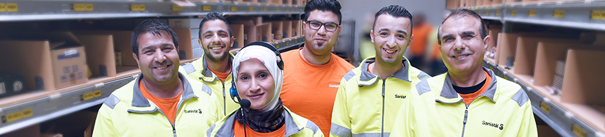 Sanistål får flygtninge i job