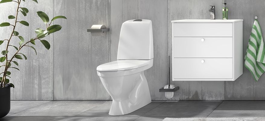 Standardtoiletter fra Gustavsberg er spækket med features