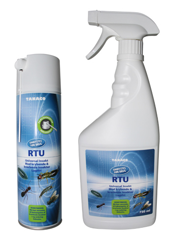 Slå hårdt ned på insekterne