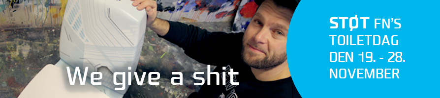 Kunst-toilet til 60.000 støtter FN’s Toiletdag