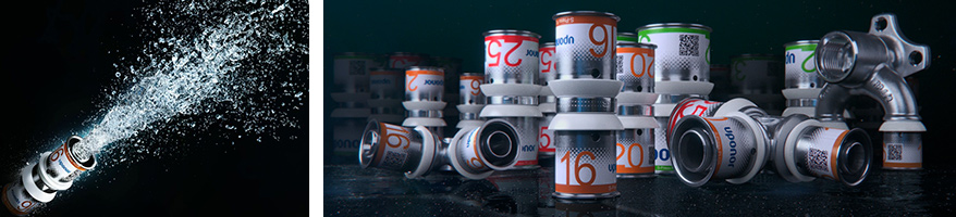 Uponors nye pres-fittings forbedrer MLC-systemet