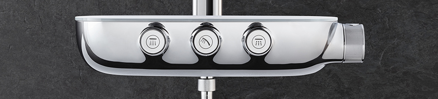 Sikkert og komfortabelt brusesystem fra Grohe