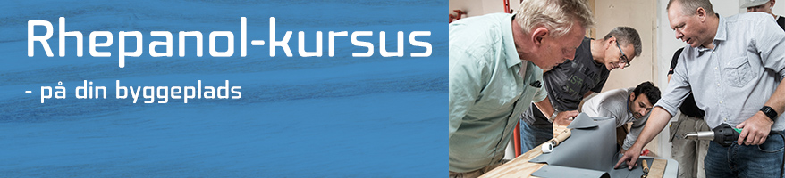 Rhepanol-kursus direkte på byggepladsen