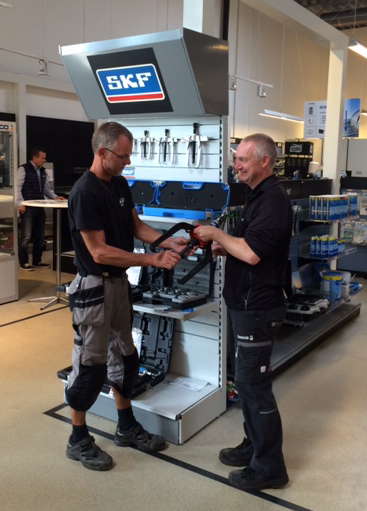SKF-afdeling i Saniståls butik