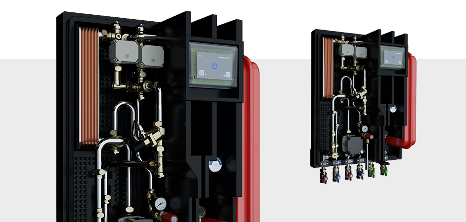 Uponor fjernvarme-unit lærer automatisk dit forbrugsmønster at kende – det sparer på energien