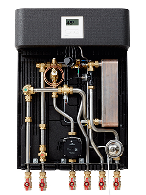 CALEFA S – direkte fjernvarmeunit med elektronisk styring