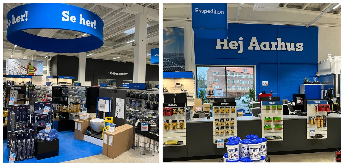 Nu kan du besøge den første Ahlsell-butik