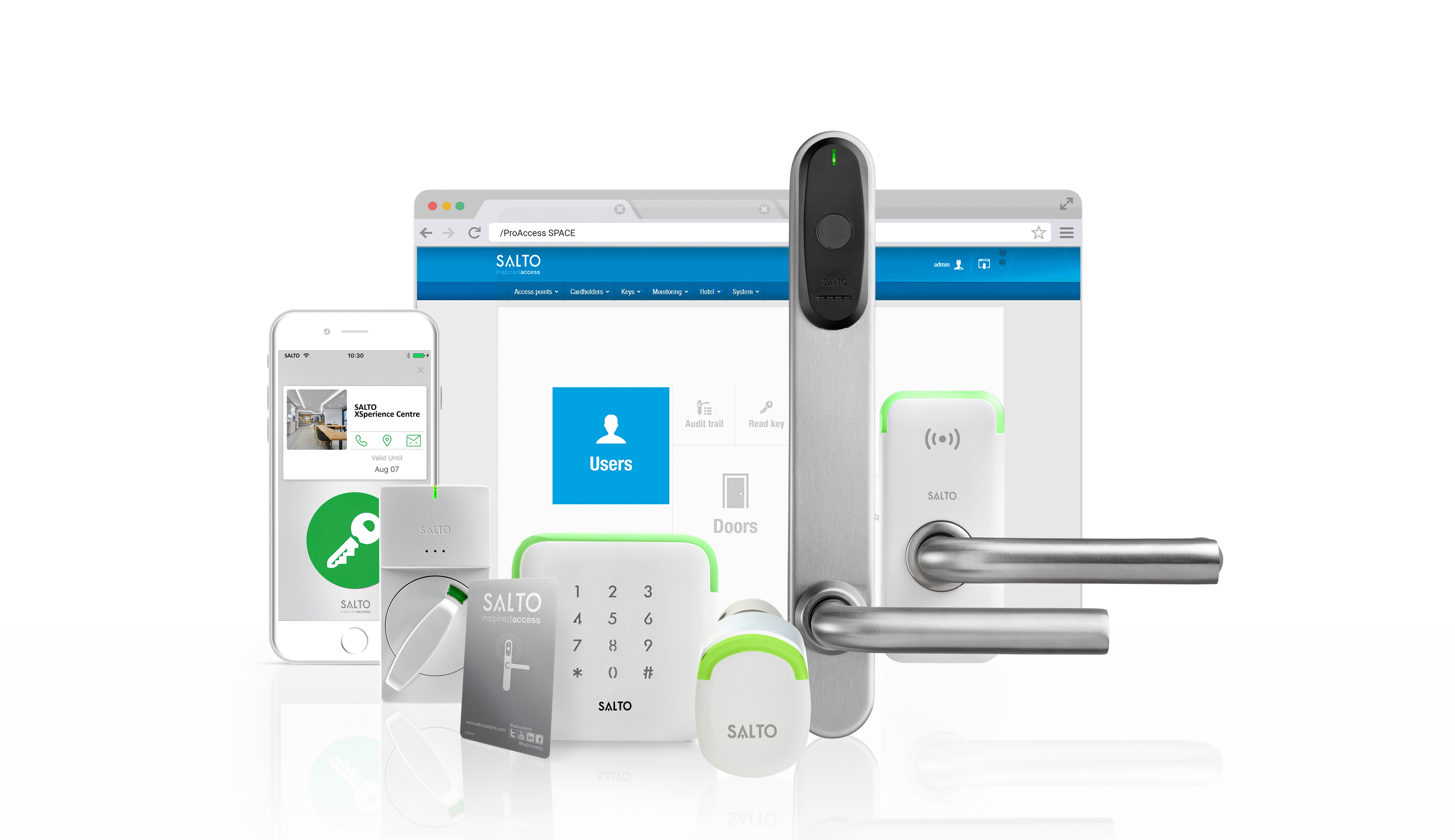 SALTO-SPACE certificering