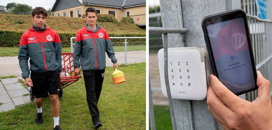 SALTO case - Fodboldklub