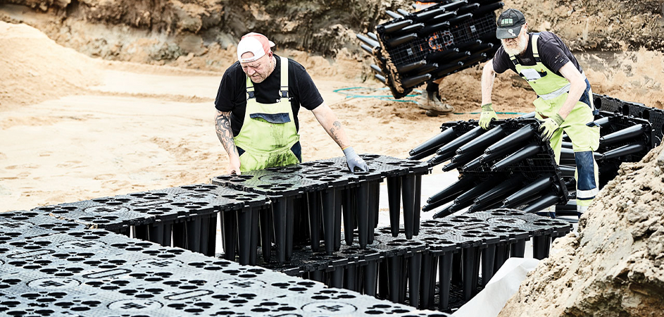 En bæredygtig regnvandsløsning til dit næste projekt
