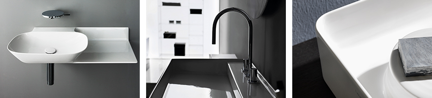 SaphirKeramik giver slankere design i badeværelset