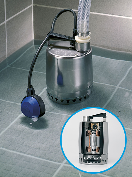 Effektiv og kompakt drænpumpe giver dig fleksibilitet i arbejdet