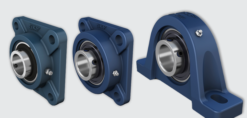 De populære og yderst robuste lejetyper UCF og UCP er nu også tilgængelige i den kendte SKF-kvalitet hos Sanistål