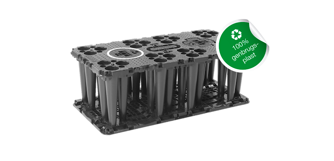 Spar tid og bøvl med Wavins opdaterede regnvandskassette