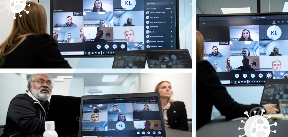Nye Sanistål-elever fik corona-venlig velkomst