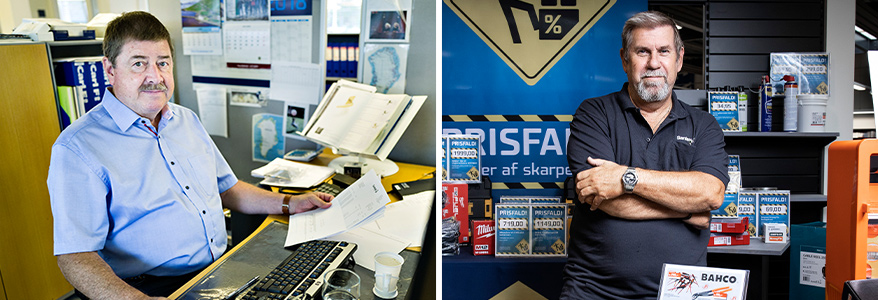 2 x 50 års jubilæum - Poul og Preben