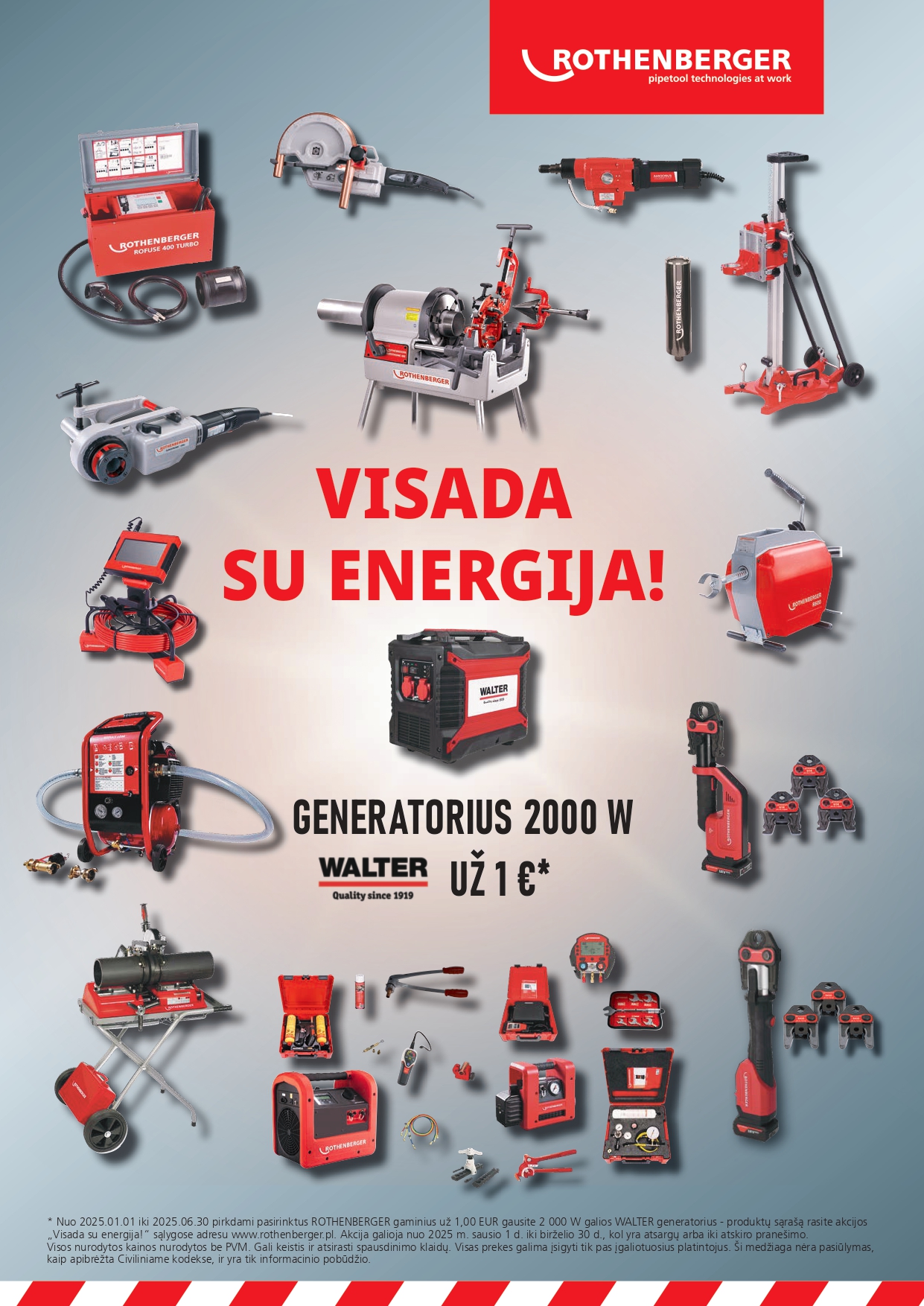 ROTHENBERGER Visada su energija!