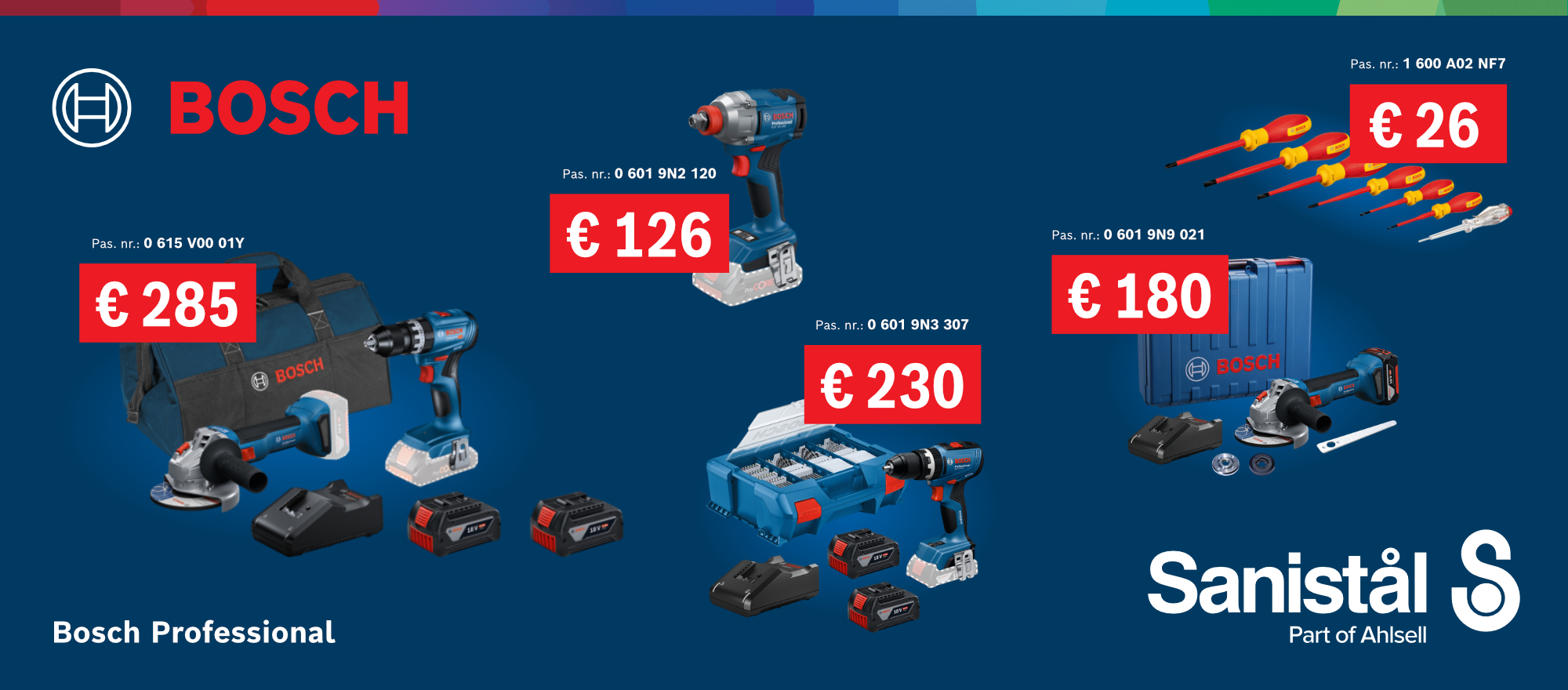 Bosch akcijas piedāvājums