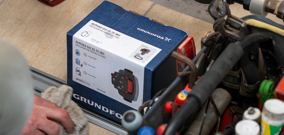 Ny Grundfos ALPHA2 GO