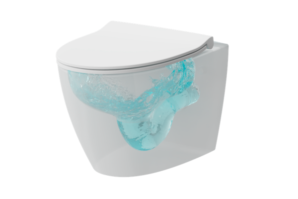 NYHED:    TurboFlush og stille skyl nu også i væghængt toilet fra Ifö