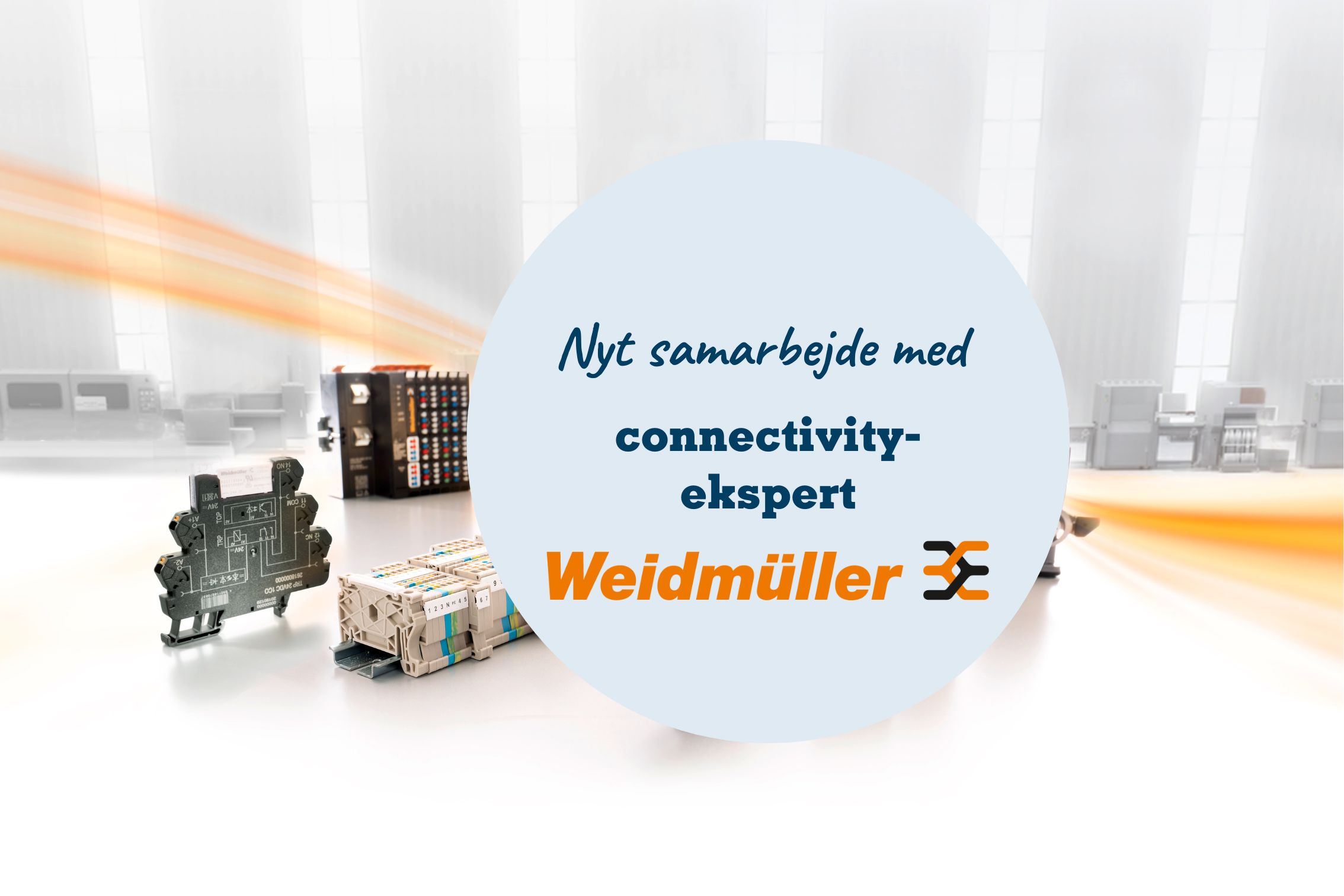 nyt samarbejde med weidmüller